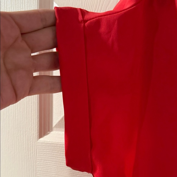 Pleione Vibrant Red Blouse - Picture 3 of 4